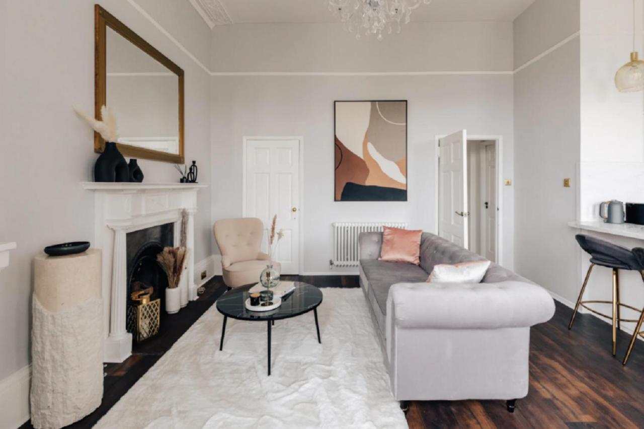 The Portland Apartment - Georgian Building With Parking Bath Exteriér fotografie